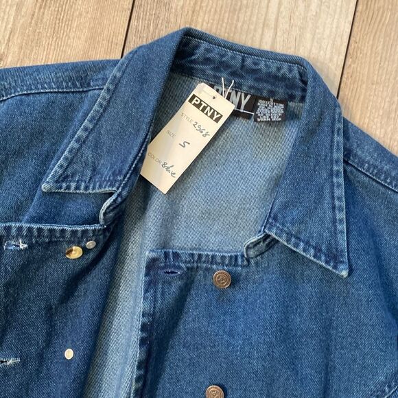 PTNY Vintage Small Jean Jacket NWT Rare - Picture 2 of 8
